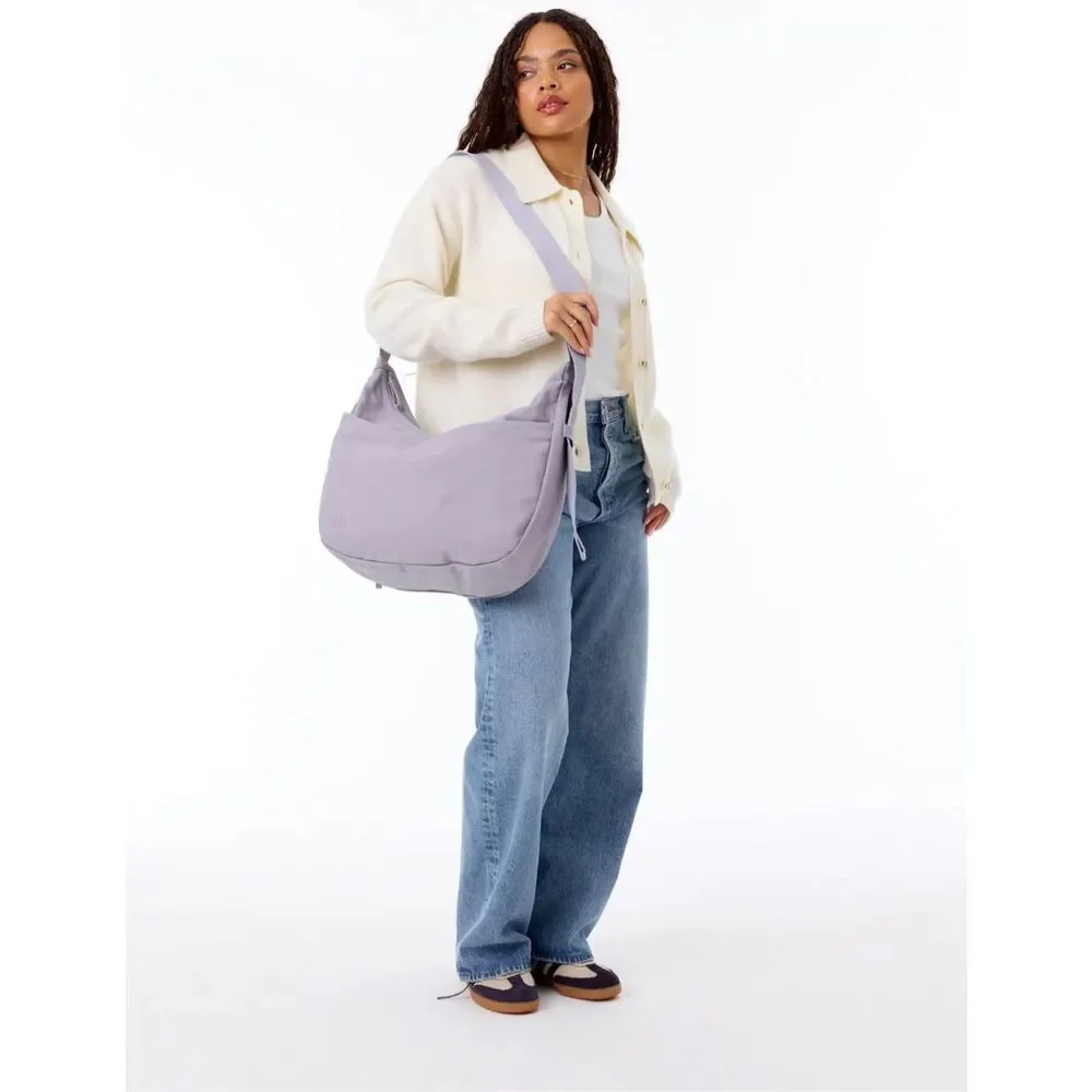 NWT BÉIS The Carryall Crossbody  in Lavender Purple - Picture 3 of 8